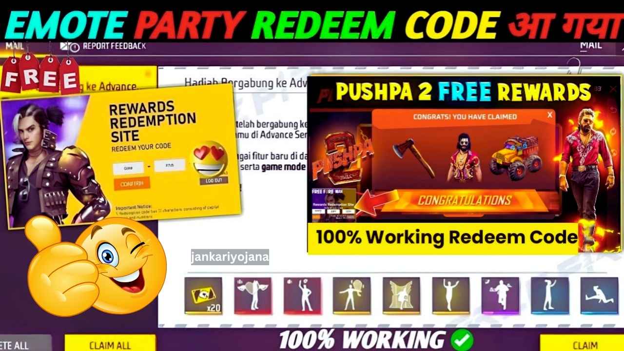 Garena Free Fire Max Redeem Code